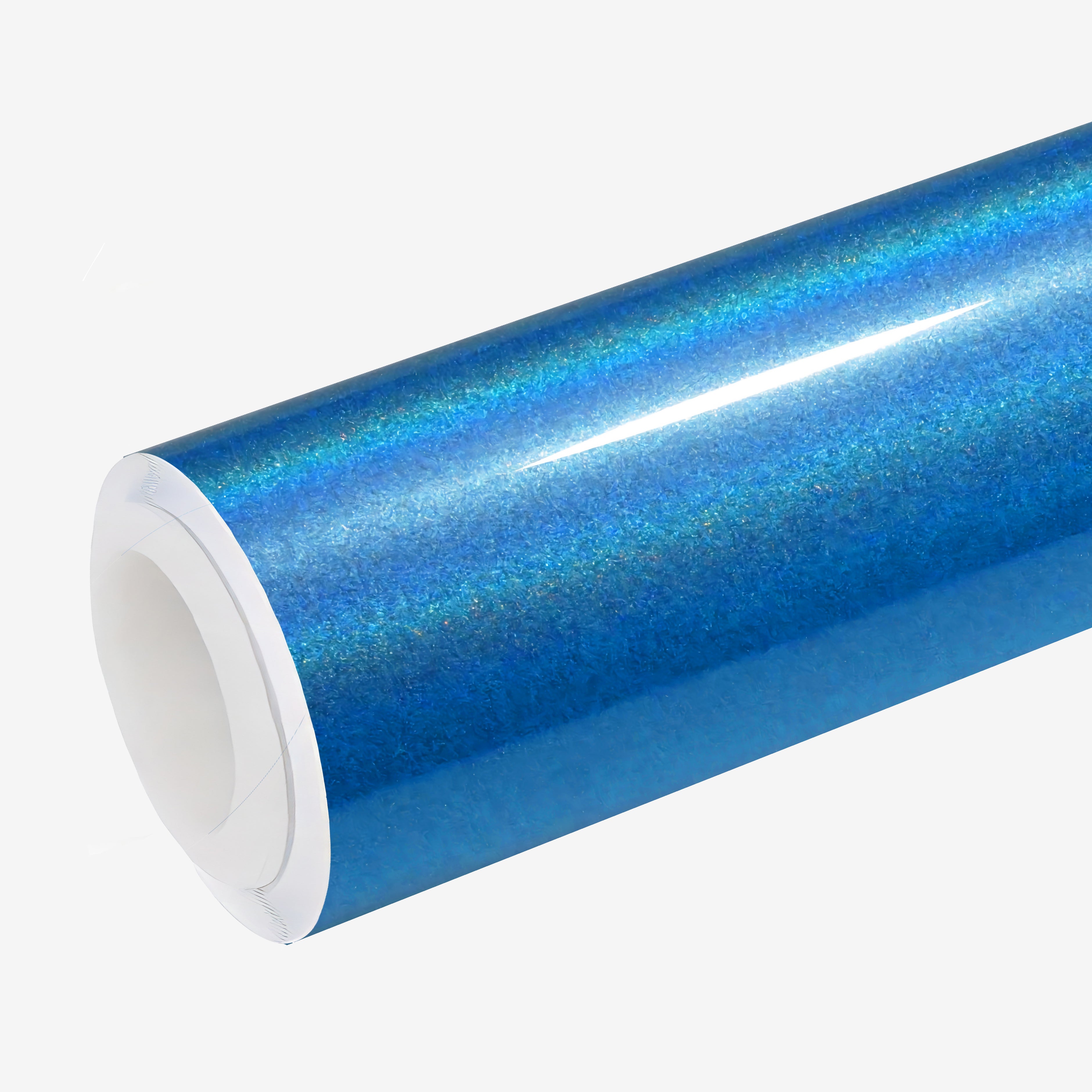 Gloss Diamond Blue White Color Shift Vinyl Wrap PET Liner – Car Vinyl  Supplier