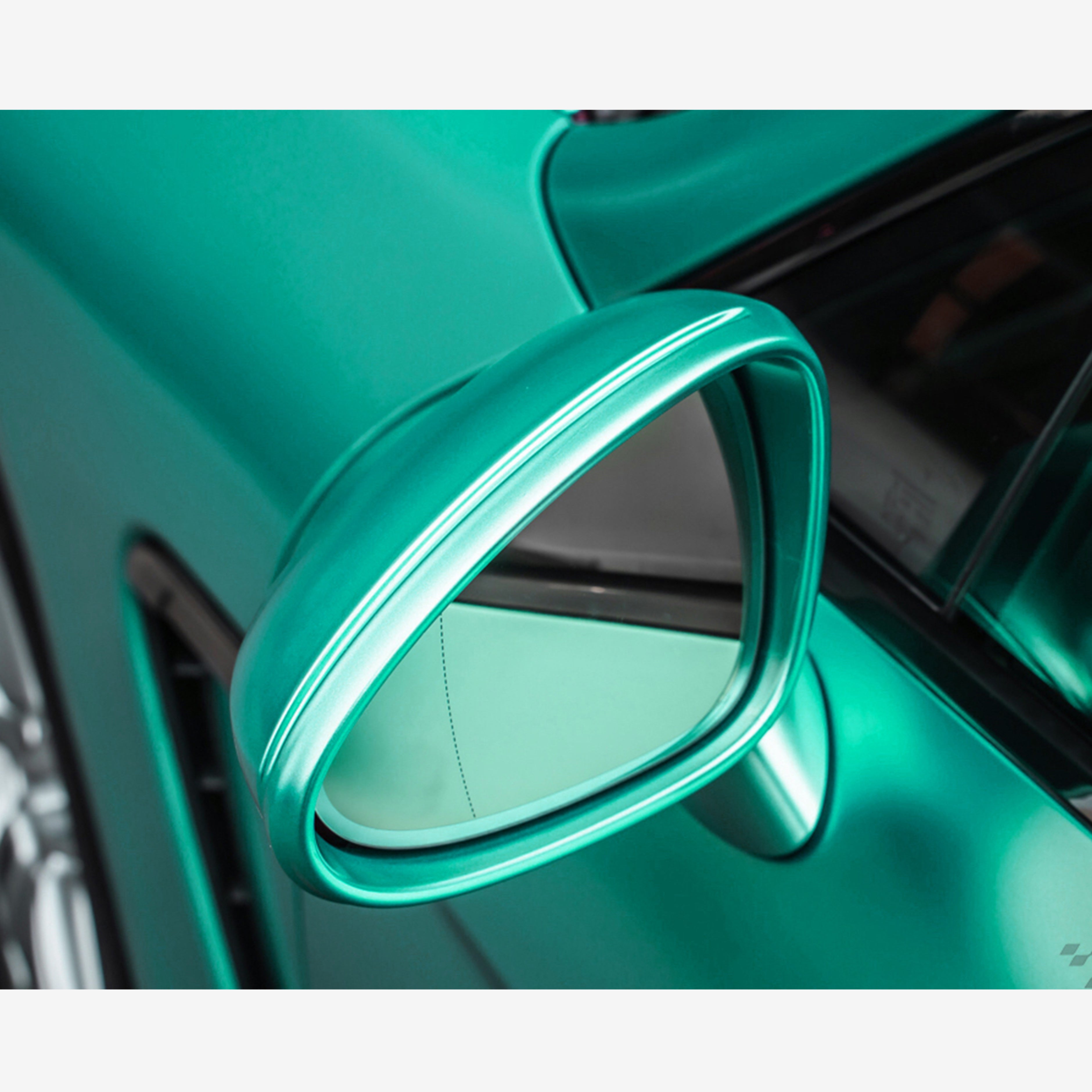 High Quality Matte Satin Metallic Lake Green Vinyl Wrap For Sale