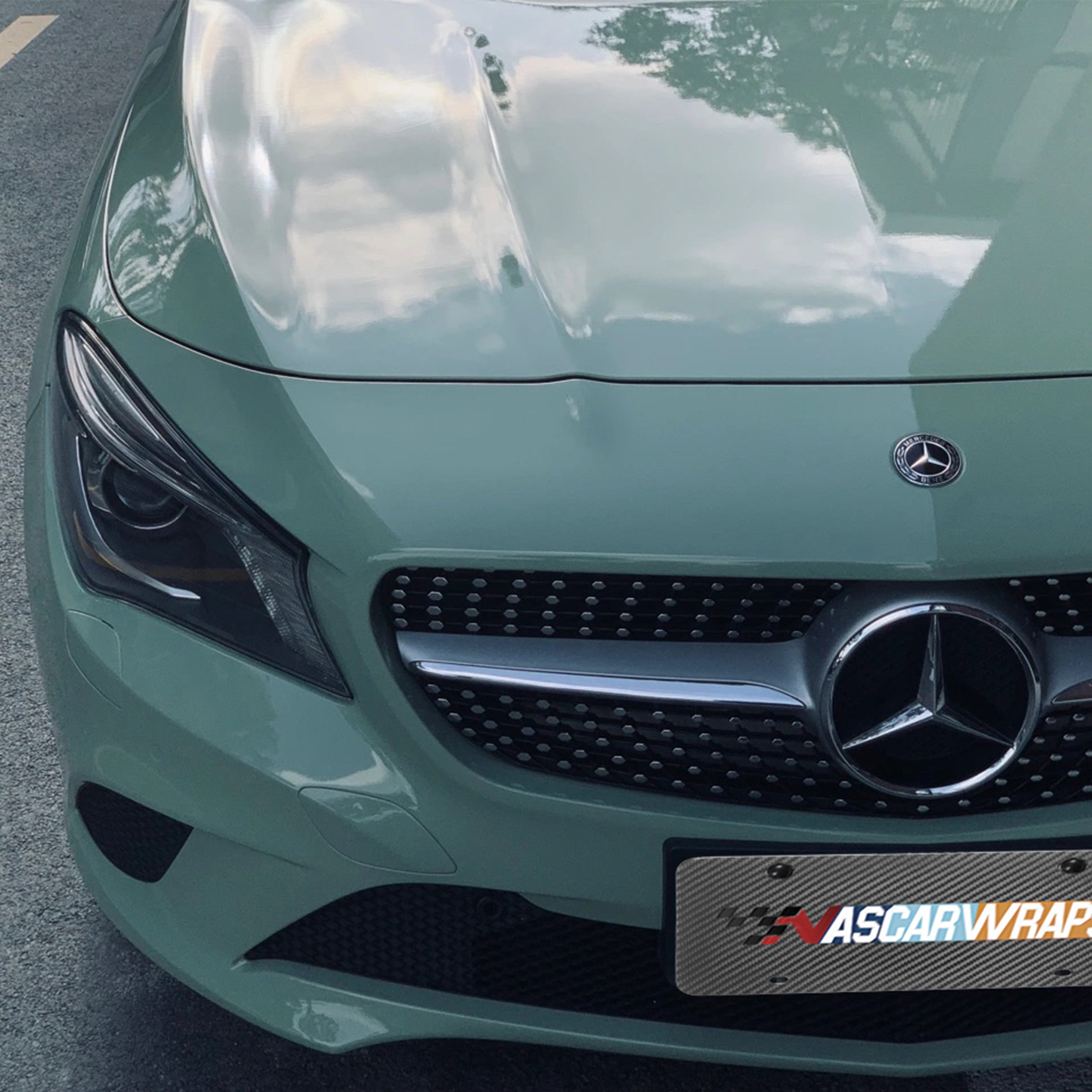 High Gloss Metallic Royal Green Vinyl Wrap Film